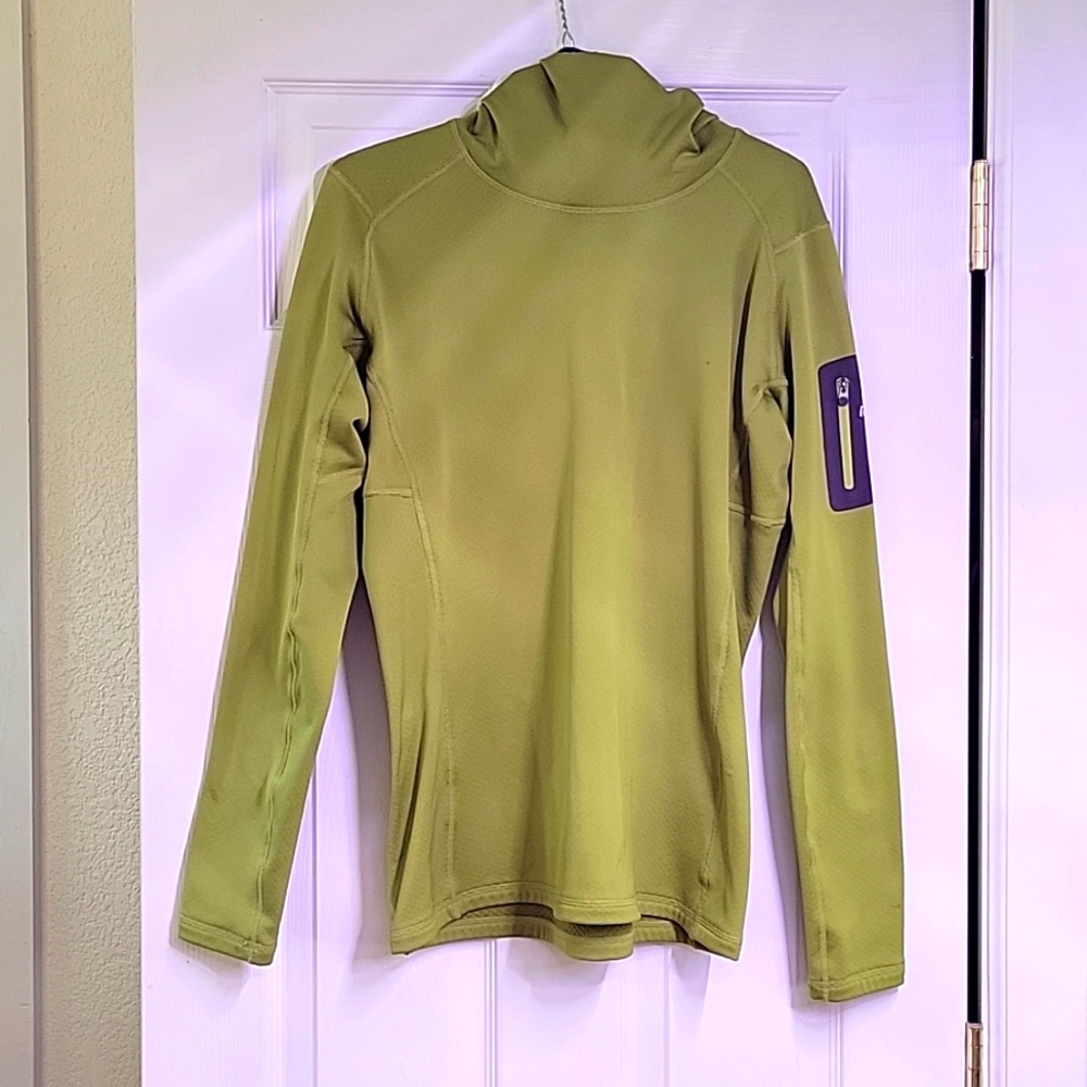 Red Fox Outdoor Equipment Lime Green Hoodie Size L